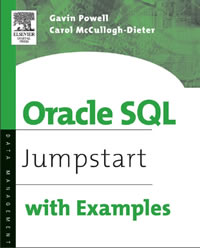 Oracle SQL Jumpstart with Examples